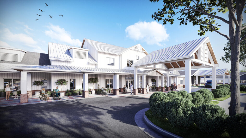 Rendering of the new Virginia Home facility