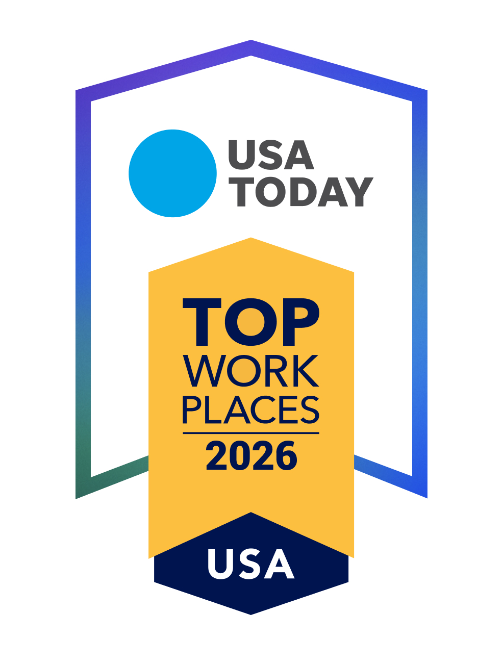 USA Today 2026 Top Workplaces Award