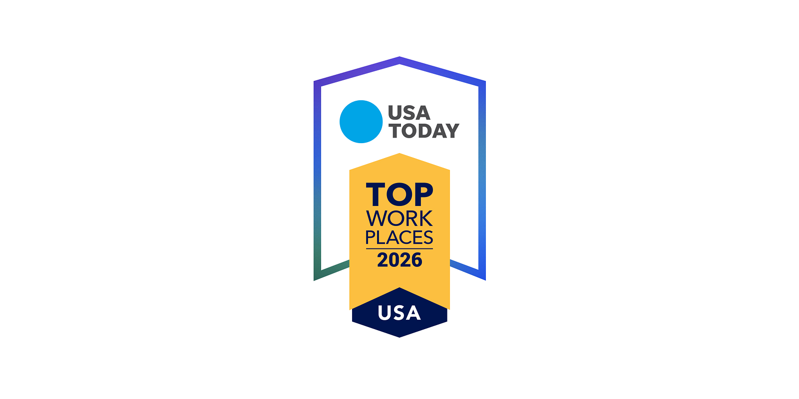 USA Today 2026 Top Workplaces Award