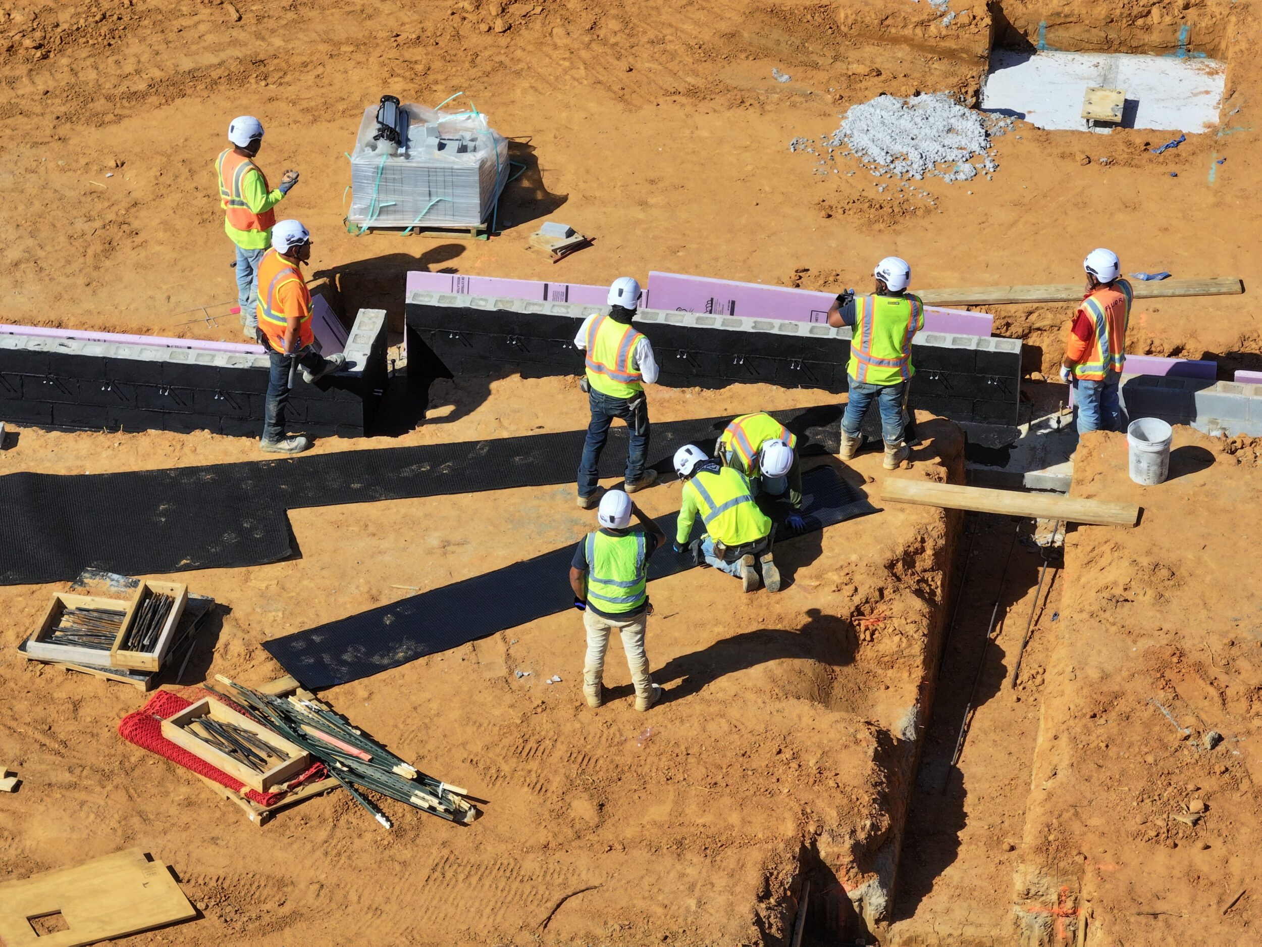May construction update – Pool underway